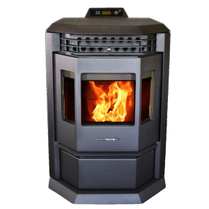 ComfortBilt HP22 2,800 sq. ft. EPA Certified Pellet Stove with Auto Ignition 55 lb Hopper Capacity Black New