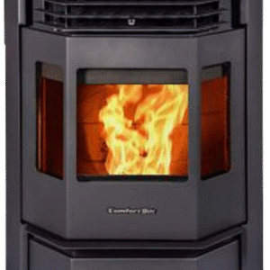 ComfortBilt HP22-N 2,800 sq. ft. EPA Certified Pellet Stove with Auto Ignition 80 lb Hopper Capacity Black New