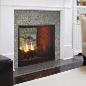 Majestic Twilight 36inch Indoor/Outdoor See-Through Gas Fireplace With IntelliFire Touch Ignition System