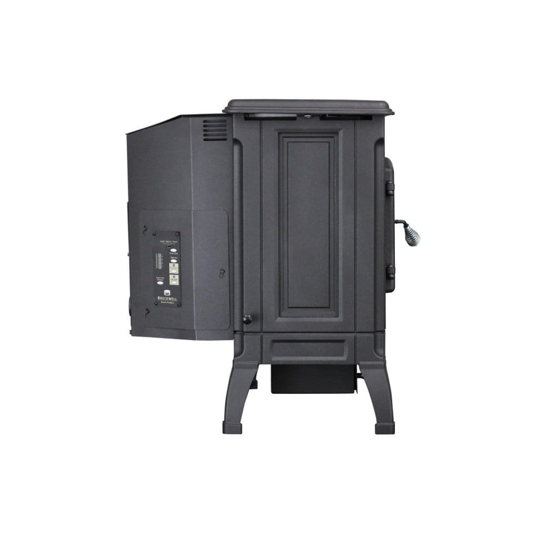 Breckwell-Classic-Cast-25-Black-Finish-Pellet-Stove-With-Ignitor-7