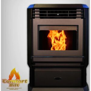 ComfortBilt HP61 24" Dark Brown Wood Pellet Stove