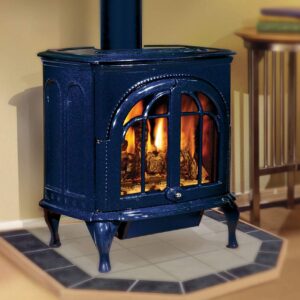 Iron Strike Serefina Cast Iron Freestanding Direct Vent Gas Stove-3