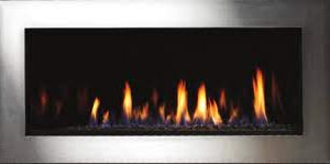 Kingsman - Enclosure Ventilation Grill Front for Zero Clearance Direct Vent Linear Gas Fireplace