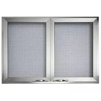 Majestic-36-Stainless-Steel-Mesh-Door-for-Vesper-Gas-Fireplace