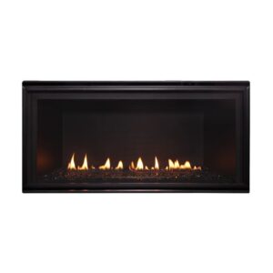 Majestic Energy Efficient 36 Inch Direct Vent Linear Gas Fireplace With Intellifire