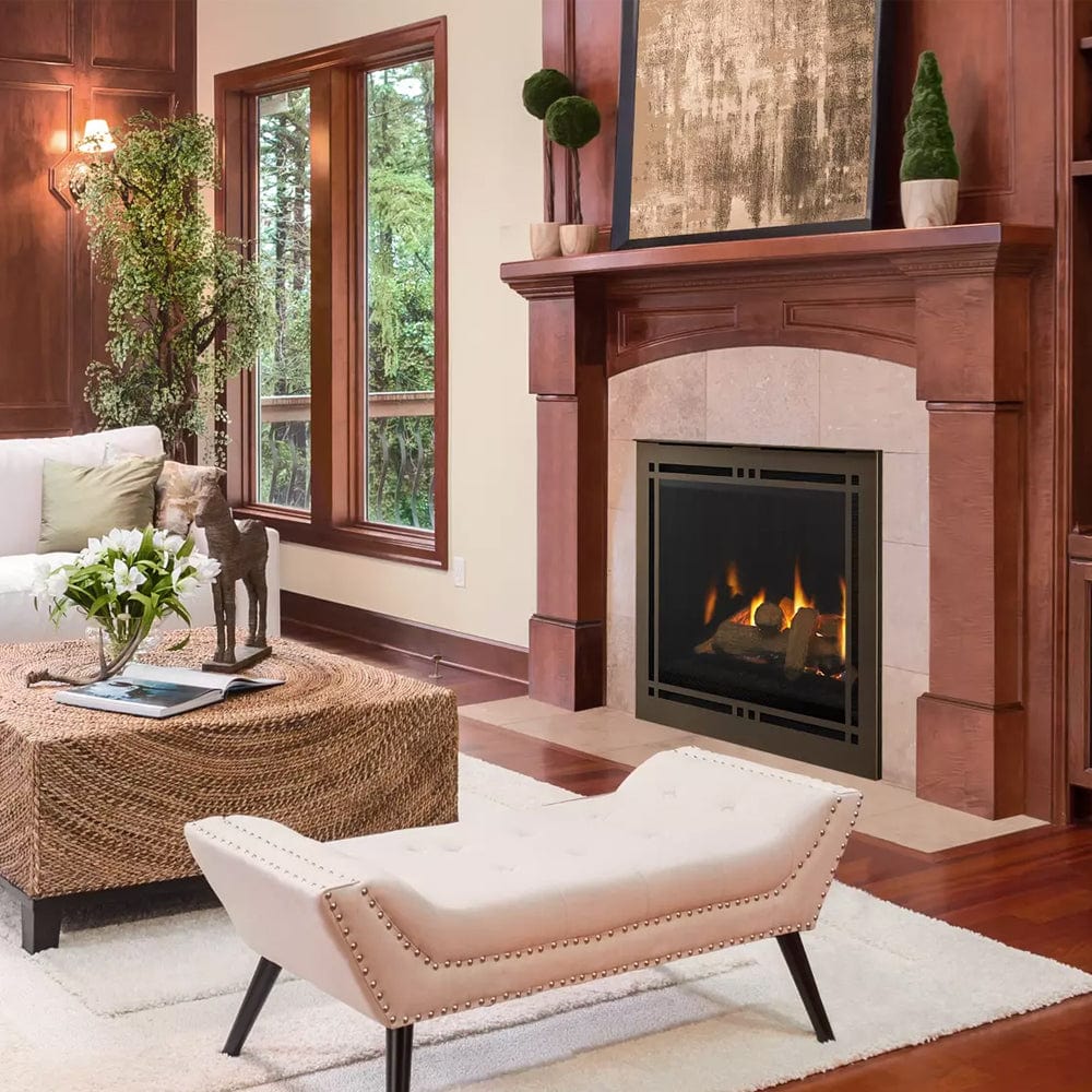 Majestic42InchMeridianPlatinumDirectVentGasFireplaceWithIntelliFireTouchIgnitionSystem1