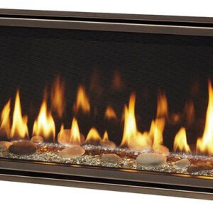 Majestic 48 Inch Echelon II See-Through Indoor Contemporary Direct Vent Gas Fireplace
