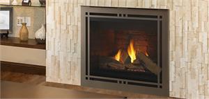 MajesticMeridianPlatinumGasFireplace36InchDirectVentWithIntelliFireTouchIgnitionSystem