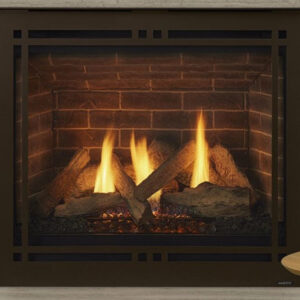 Majestic Quartz Platinum 36 Inch Direct Vent Gas Fireplace