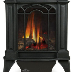 Napoleon 19 Inch Arlington Cast Iron Freestanding Direct Vent Gas Stove