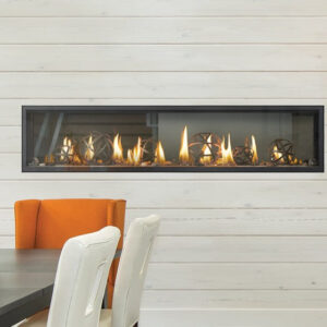 Napoleon Luxuria 62 Inch Single Sided Linear Direct Vent Contemporary Linear Gas Fireplace