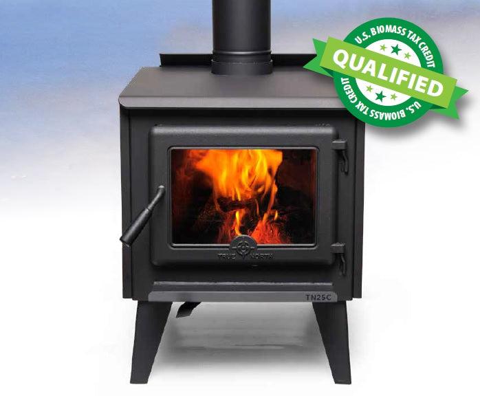 True-North-TN25C-22-Metallic-Black-Vented-Wood-Burning-Stove-With-Legs-EPA2020-Certified