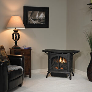 Empire 22" Small Cast Iron Vent Free Gas Stove (10,000 BTU)