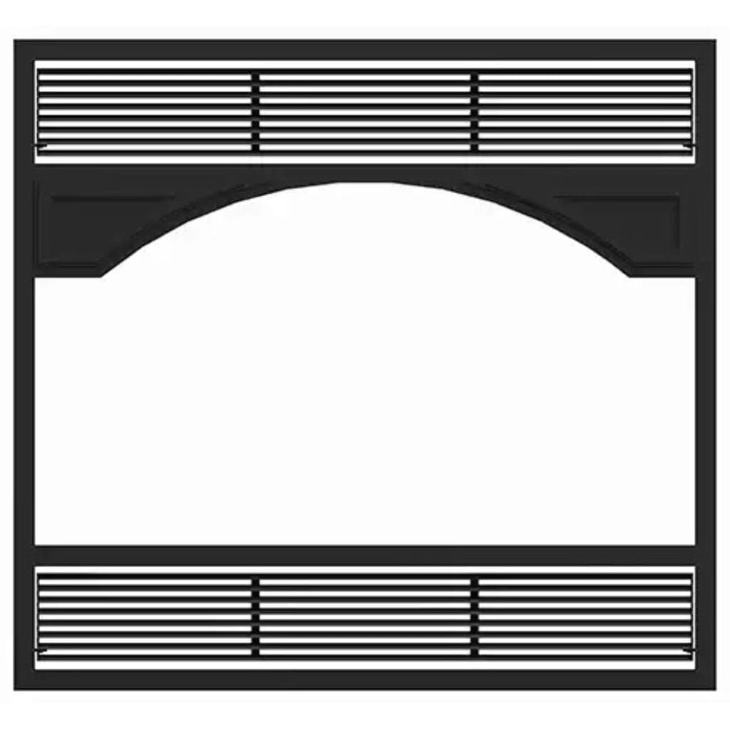 Ventis-Black-Traditional-Faceplate-for-ME300-Wood-Burning-Fireplace