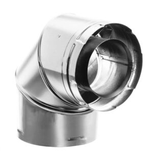 DuraVent - 90-degree Elbow DirectVent Pro For Gas Fireplaces and Gas Stoves