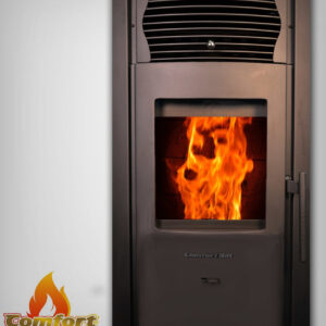 ComfortBilt HP50S 21" Charcoal Grey/Black Wood Pellet Stove