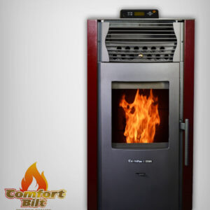 ComfortBilt HP50S 21" Burgundy Wood Pellet Stove