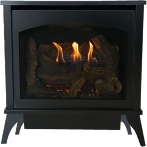 Empire | 25" Medium Spirit Steel Vent Free Gas Stove (25,000 BTU)