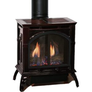 Empire 22” Small Direct Vent Cast Iron Gas Stove - 20,000 BTU