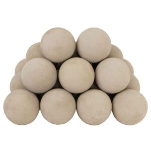 Rasmussen FB48 Uniform Smooth Fire balls for Gas Fireplace 4" Diameter