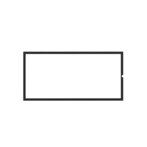 Valcourt - Black Door Overlay for Lafayette IIS Wood Fireplace - VA10RES07