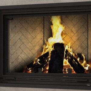 Valcourt - Faceplate – Modern for Manoir Wood Fireplace - VA1FE05