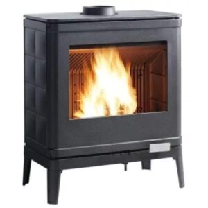 Invicta Kiara 26" Traditional Vented Freestanding Cast Iron Wood Stove