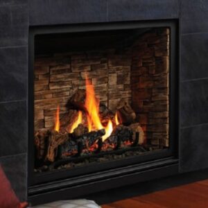 Kingsman 42-Inch Clearview Gas Fireplace: Timeless Elegance and Comfort